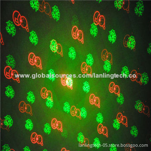 8 Gobo RG Twinkling Laser Light with CE and RoHS marks